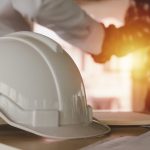 Construction Worker Team Hands Shaking Greeting Start Up Plan Ne